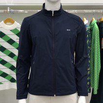 남성 골조직 배색 지퍼 홑겹 점퍼 3MTJP492N