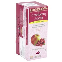 빅엘로우 크랜베리 애플 허벌 티 28개입 글루텐 프리, 48g, 1개