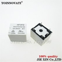 i510400f 5개/몫 HF3FD-009-ZTF HF3FD 009-H3F 10A 250VAC 최고의 품질, 한개옵션0