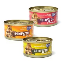 테비 맘마 고양이캔 80g x 24개, 종류:. 혼합