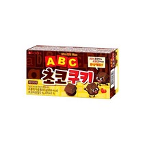 롯데제과 ABC초코쿠키 50g 고급디저트 아이들간식 디저트, 2세트
