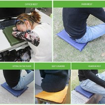 견고한 풍선 경기장 좌석 쿠션 관람석 의자 패드 캠핑 해변 피크닉 접이식 휴대용 2 개, 한개옵션0