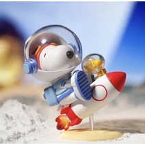 popmart 팝마트 스누피 피너츠 우주여행 시리즈 아트토이 단품 피규어, G개