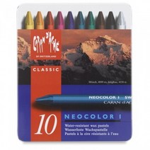 까렌다쉬 유성크레용 NEOCOLOR1 10색세트, 없음