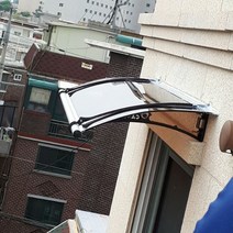 550X7100 조립식캐노픽스 브라켓 렉산부자대 주택비가림막 배란다차양 어닝 주차장, 블루, 블랙, 실버