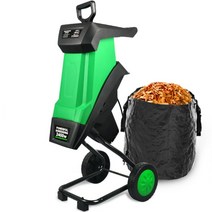정원 관리 나무 목재 분쇄기 잔가지 파쇄기 농기계, 2400W 분쇄기