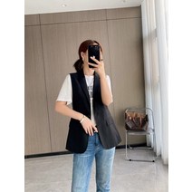 패딩 조끼 경량 반팔 뽀글이 크롭 유니클로경량 유니클로 허리스트링 발열 숏 패션 171