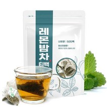 레몬밤차 50티백 레몬밤, 3개