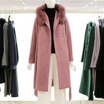[AK PLAZA] [더아이잗] 폭스퍼 알파카 후드 코트 (IJCA0CT48)