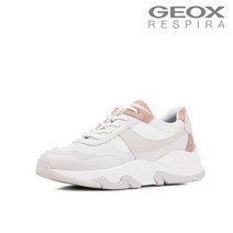 제옥스 GEOX 정품 여성 New 22 F W 컴포트 키높이 스니커즈 크리스틴 W1X26UQ2F91 화이트