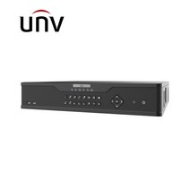 UNV 12MP 해상도 IP카메라 호환 64CH NVR 본체 CCTV녹화기 NVR308-64X 스마트폰 어플