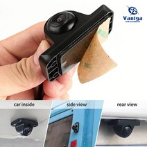 화물차후방카메라 무선후방카메라 자동차어라운드뷰 hd 1080p 트럭 전면 후면보기 카메라 방수 190도 광각 시야각 백업 측면 전면 ahd 자동차 카메라, 커넥터의