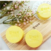참깨끗해 시어버터 클렌징바 약산성 천연 비누, 시어버터 클렌징바 2개(7종샘플+비누망2개)