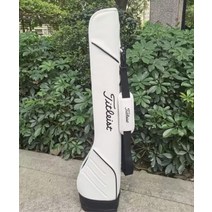 타이틀리스트TiTliest 골프백 경량 캐디백 방수 내마모성 pu 골프클럽 가방, 화이트