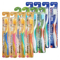 덴탈케어 약국칫솔 클린큐 3종 금이온+항균잇몸+자일리톨 칫솔 12개