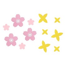 [해피네076]벚꽃 개나리(종이)(4종택1)/봄 환경구성, 2. 개나리 (대)
