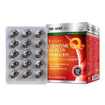 내츄럴플러스 코엔자임Q10 플러스 500mg 60캡슐 1개