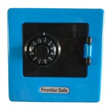 소형금고 미니 가정용 사무실 스마트 금고 크리 에이 티브 절약 은행 장난감 키즈 돈 재미 플라스틱 안전 돼지 저금통 저장 상자 침실 사물함 학생, 03 파란