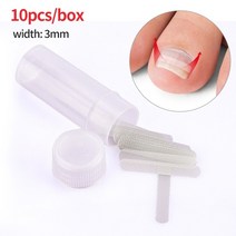 내성발톱 교정 테이프 내향성 곡선 페디큐어 도구, 10pcs g90 3mm