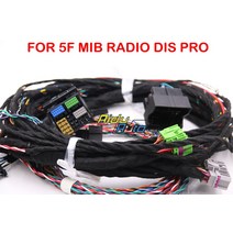 VW Passat B7 CC R36 설치 업데이트 Dynaudio 시스템 음향 와이어 플러그 앤 플레이 하네스 케이블에 사용, 02 5F MIB RADIO DIS PRO