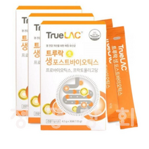 휴럼 트루락 생 포스트바이오틱스 4.5gx30포 1박스 신바이오틱스 프락토올리고당, 135g, 3개