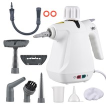 스팀청소기 고압세척기 업소용청소기1000W 110V/220V 휴대용 스팀 청소기 고온 가압 후드 자동차용 브러시, 01 미국