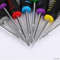 아이폰드라이버세트/드라이버/별나사/일자/십자/너트, 4번 T6 screwdriver(빨강)