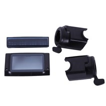 Lcd 디스플레이 보호 쉘 커버 가속기 브레이크 핸들 Led 라이트 Kugoo S1 S2 S3 전기 스쿠터, [01] Black