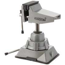 Bessey BVVB 진공 베이스 바이스 실버328815, Vacuum Base Vise