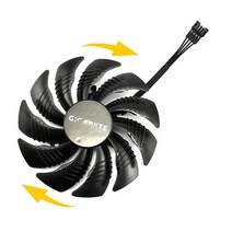 그래픽카드 팬 수리 부품 88mm 기가바이트 gtx 1070 aorus gtx 1070 rx 570 580 rx570 rx580 pld09210s12hh t129215su 카드, b 팬