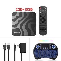 TV 셋톱박스 안드로이드셋탑박스 OTT셋톱박스 2023 T95 맥스 박스 안드로이, 7.미국 플러그 - 2G 16G Keyboard