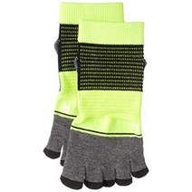 [미즈노] 러닝양말 5발 남녀공용 J2MX800131 안전옐로우 23-25, 상품명참조