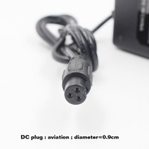 전기 자전거 배터리 밧데리 출력 42 v 2a 전원 충전기 리튬 배터리 li ion, 8mm, 유럽 ​​연합, 1개