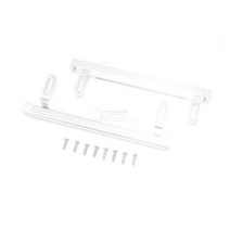 사이드스텝 전동 도어트랙사스 TRX4 82096-4 G500 rc 자동차 장난감용 합금 사이드 스텝 페달, 03 SILVER