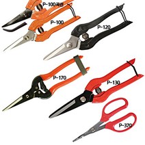 화신 적과가위 P-120/원예/전정/다목적/꽃/포도/조경/분재, 1개