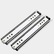 산업용 슬라이딩레일 고하중 와이드 가이드레일, (자물쇠 포함) 12인치 30cm