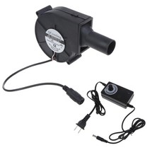 산업용송풍기 낙엽청소 고기집 엔진블로워 110V 220V 바베큐 팬 조정 가능한 속도 풍량 요리용 나무 스토브, 01 26mm_02 EU