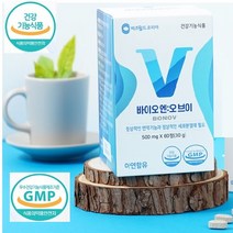 천현수 산화질소 500mg 60정 X 2박스 선물 새부리 마스크 5장, 120정