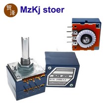 1pcs rk27 핫 뉴 일본 알프스 rk271 10k 20k 50k 100k 250k 500k 오디오 앰프 앰프 볼륨 듀얼 유닛 로터리 포텐쇼미터, 20k 옴