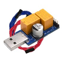 서버 듀얼 릴레이 usb watchdog 컴퓨터 충돌 블루 스크린 카드 재시작 게임 모니터링 서버 듀얼 릴레이, 없음