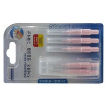 국산 위생포장 케이스 일자형 치간칫솔 이쑤시개 요지 잇몸마사지 구취예방 치석방지 휴대용, r아주작은 0.7mm SSS