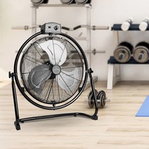 50cm 3엽 날개 업소용 선풍기 대형 메탈/공장 식당등 업소용/3단계 풍량 상하좌우 입체회전, 업소용 선풍기 50cm