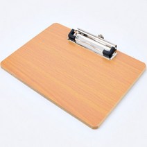 우드 메뉴판 판떼기 종이판 딱판 클립보드 A5 2종 택1, 가로형