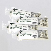 [강릉초당두부] 튜브형 순두부 연두부 400g, 튜브연두부400g 4개