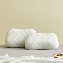 ON) 땅콩형 메모리폼 베개 50X30 2P SET, 상세 설명 참조