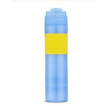 핸드프레소 휴대용 커피 머신 icafilas 350ml 차 프렌치 프레스 메이커 병 손, 350ml 블루