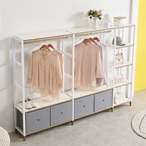 상도가구 플랫홈 2000 시리즈, 02. 선반행거 B, 화이트 (CO)