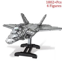 군사 F/A-18E 슈퍼 범블비 스트라이크 호넷 전투기 빌딩 블록 벽돌 클래식 모델 교육 MOC, MD-9002
