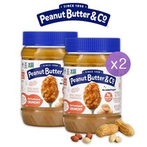 [1+1] 피넛버터앤코 땅콩잼 올드패션 크런치 무설탕 노슈가 땅콩버터 청크 크리미 454g, 1개