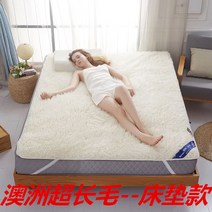 호주산 양모 침대패드 겨울용 이불패드 프리미엄 양털, 1.0x2.0m, C색상